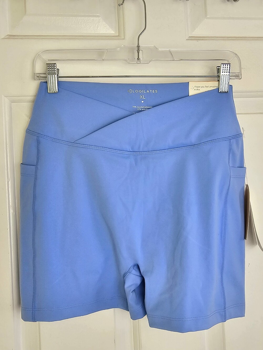 New Blogilates Crisscross Scrunch Bike Short